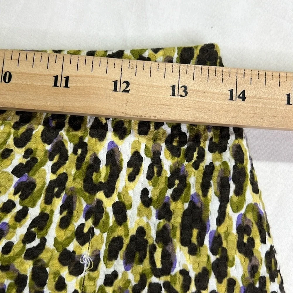 J Crew S‎ Animal Print Pencil Skirt - Picture 4 of 5
